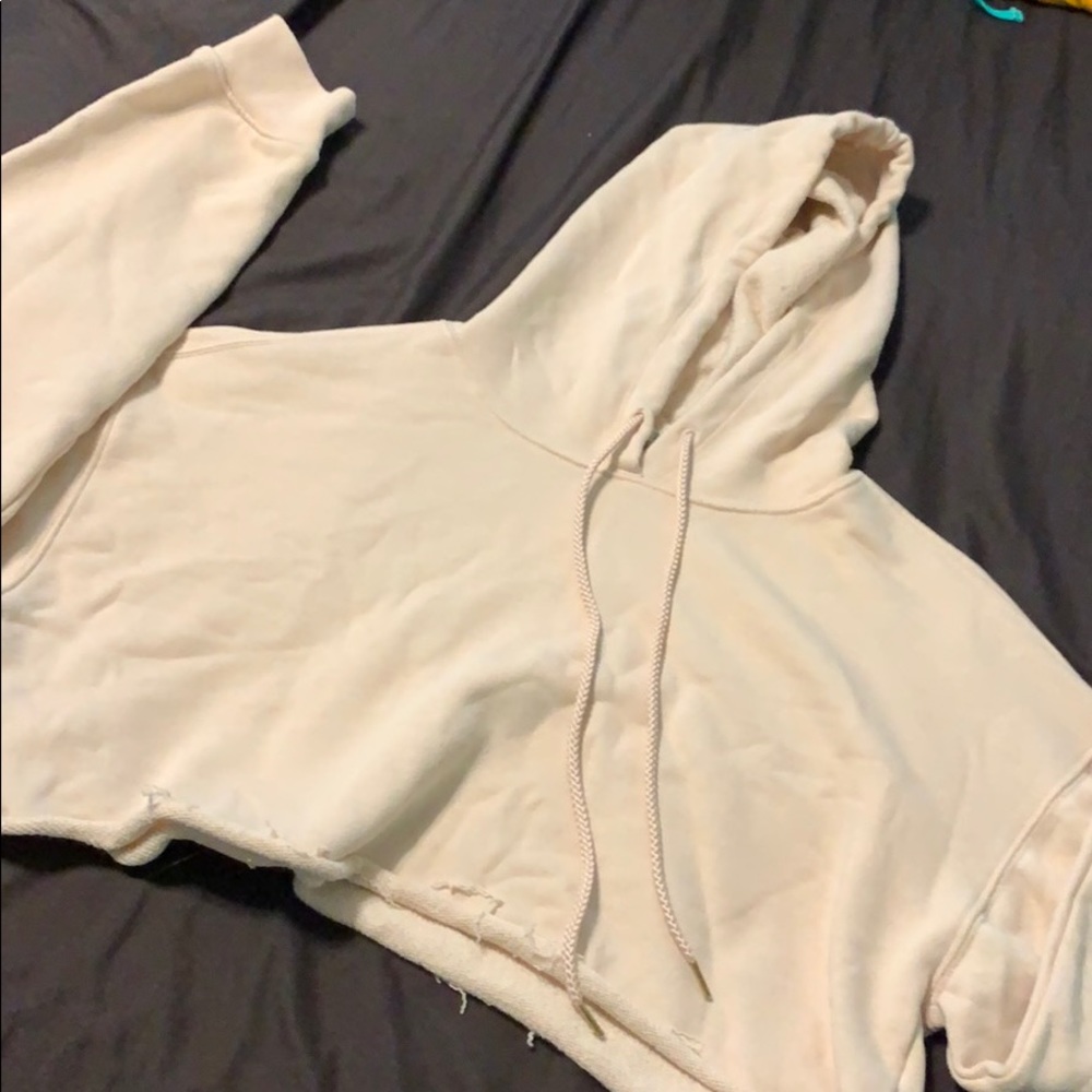 Cropped hoodie
